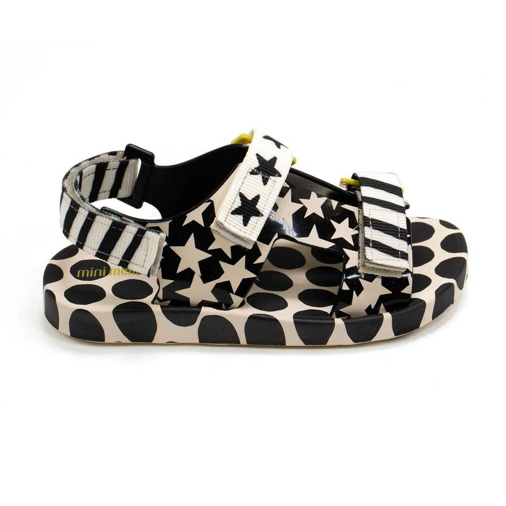 NEW MINI MELISSA girl's ping pong fabula fashion sandals in beige